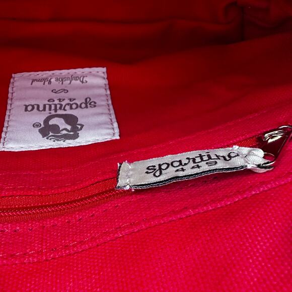 Spartina 449 Texas Lover Crossbody Bag Gold Trim Purse - Picture 8 of 9